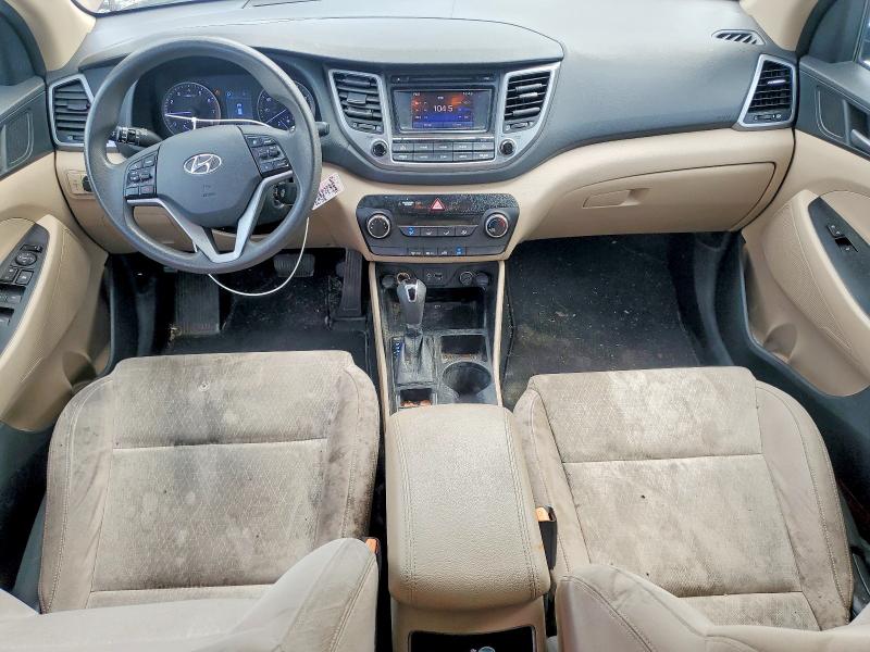 2017 Hyundai Tucson მანქანა იყიდება აუქციონზე, vin: KM8J33A22HU332888, აუქციონის ნომერი: 52240496