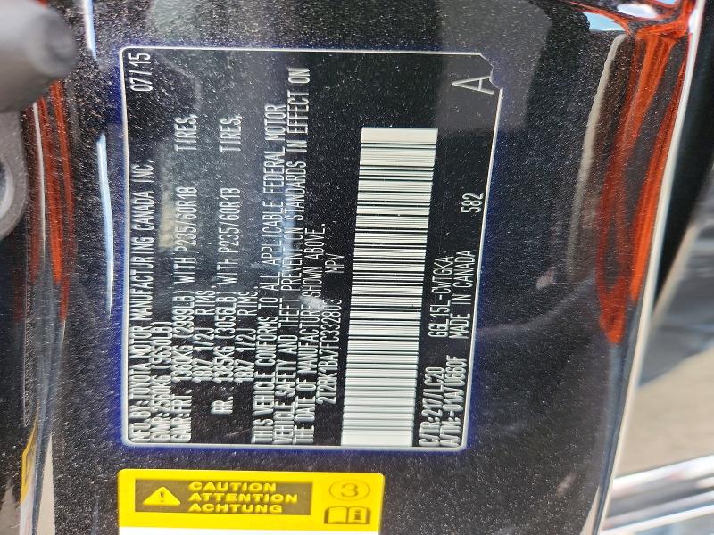 Продажа на аукционе авто 2015 Lexus Rx 350, vin: 2T2BK1BA7FC332803, номер лота: 53626856