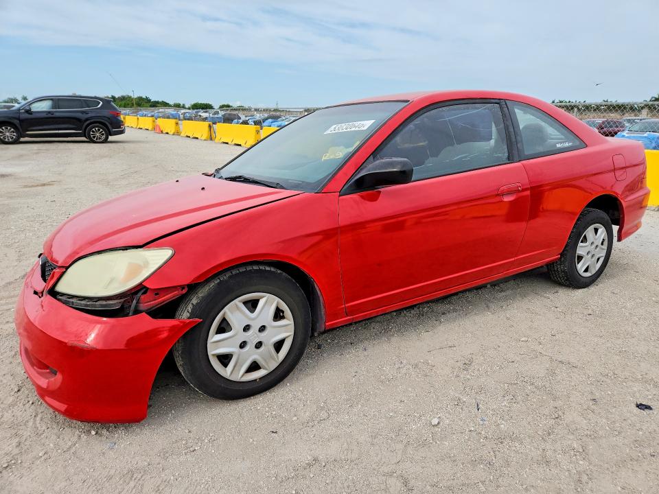Продаж на аукціоні авто 2004 Honda Civic, vin: 1HGEM22144L046237, номер лоту: 53030646