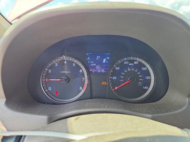 2012 Hyundai Accent მანქანა იყიდება აუქციონზე, vin: KMHCU4AE5CU195301, აუქციონის ნომერი: 54631086