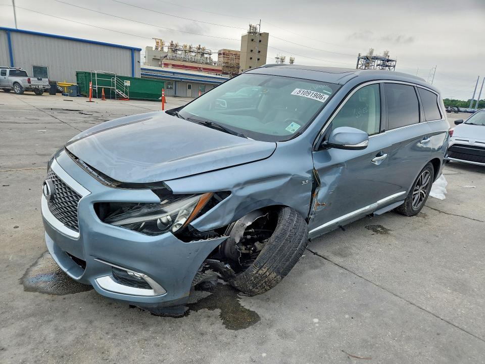 Aukcja sprzedaży 2017 Infiniti Qx60, vin: 5N1DL0MM5HC547891, numer aukcji: 51091906