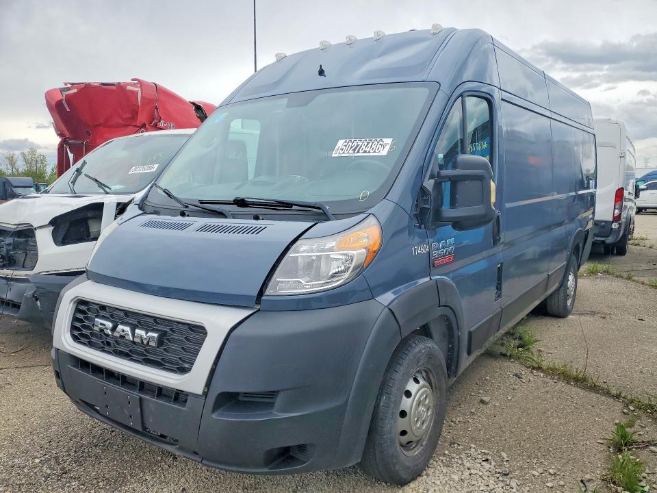 Продаж на аукціоні авто 2019 Ram Promaster 3500, vin: 3C6URVJG7KE541970, номер лоту: 50278486