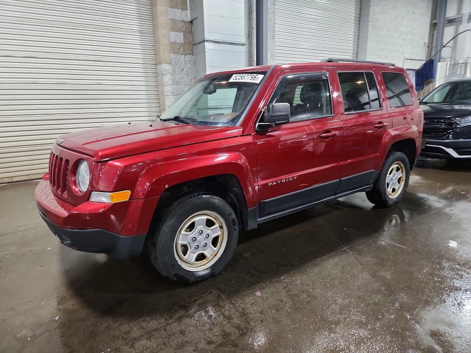 2016 Jeep Patriot მანქანა იყიდება აუქციონზე, vin: 1C4NJRBB2GD509032, აუქციონის ნომერი: 52567796