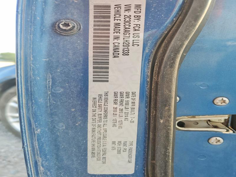 Aukcja sprzedaży 2020 Chrysler 300, vin: 2C3CCAAG7LH201338, numer aukcji: 52190316