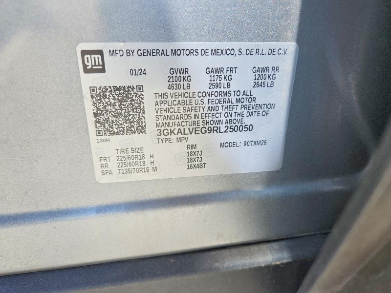 Продажа на аукционе авто 2024 Gmc Terrain, vin: 3GKALVEG9RL250050, номер лота: 53200716