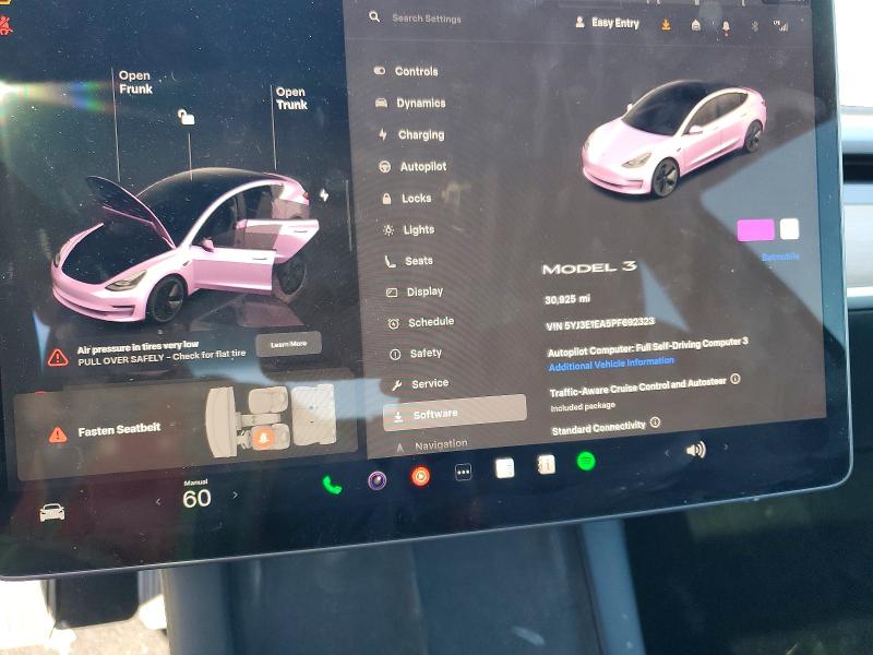 Продажа на аукционе авто 2023 Tesla Model 3, vin: 5YJ3E1EA5PF692323, номер лота: 52314656