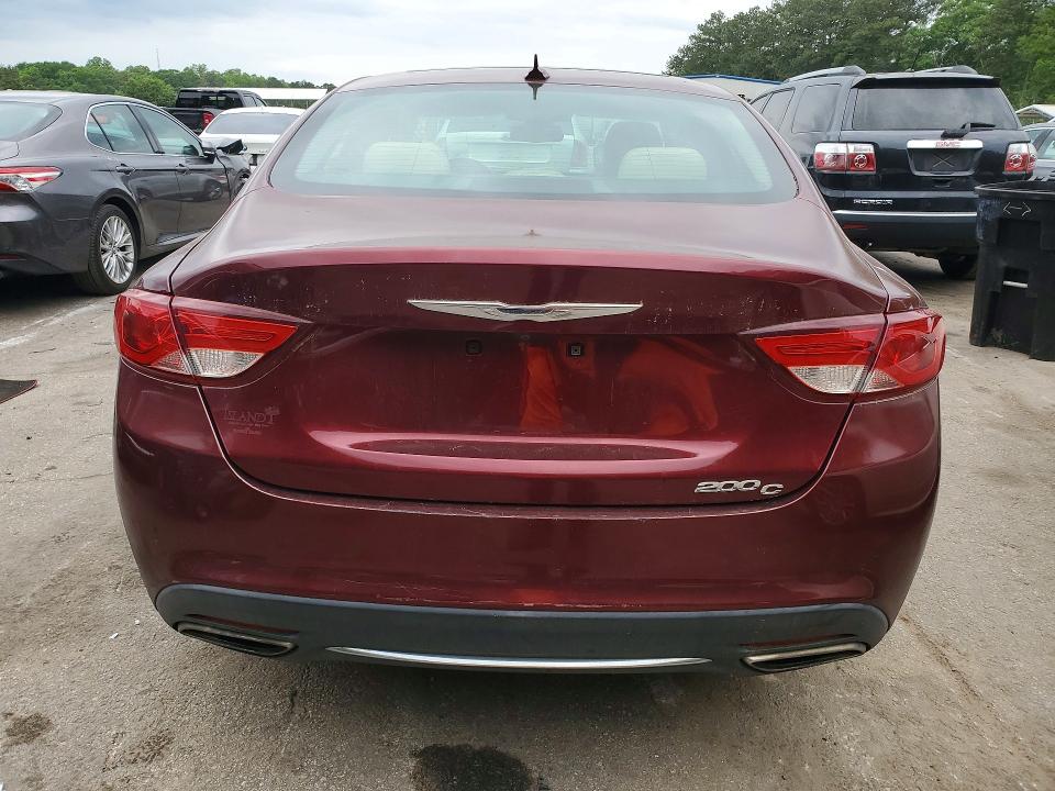 52180736 :رقم المزاد ، 1C3CCCCG6FN583043 vin ، 2015 Chrysler 200 مزاد بيع