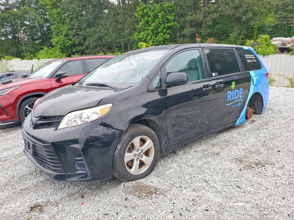 2020 Toyota Sienna მანქანა იყიდება აუქციონზე, vin: 5TDZZ3DC6LS087231, აუქციონის ნომერი: 52869316
