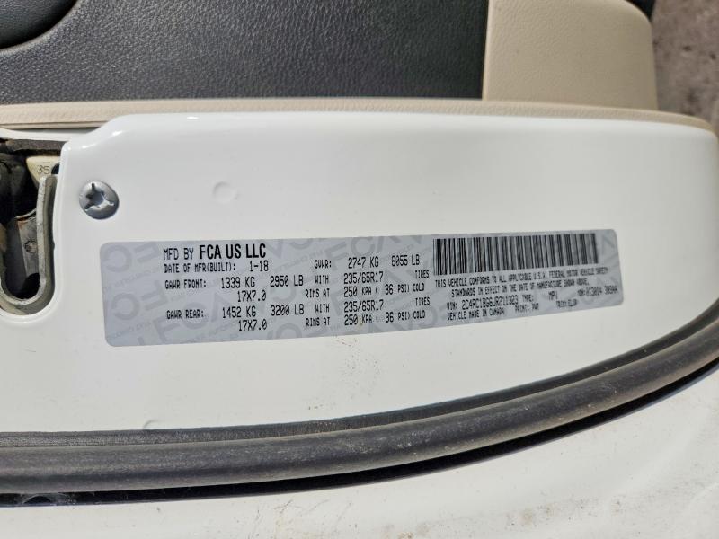Продаж на аукціоні авто 2018 Chrysler Pacifica, vin: 2C4RC1BG6JR211323, номер лоту: 53908356