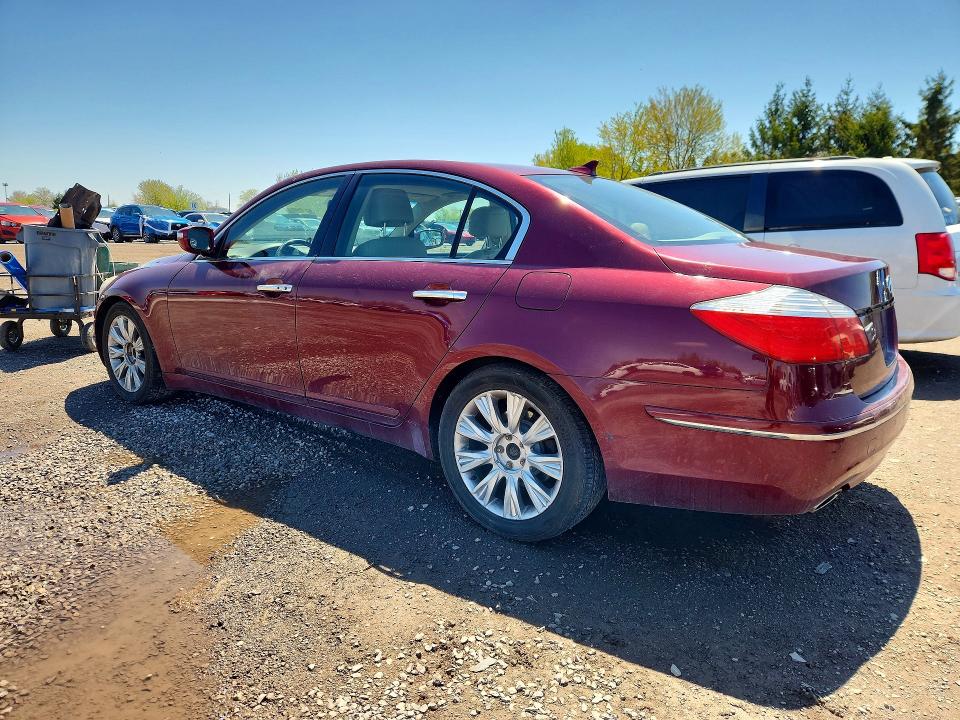 2010 Hyundai Genesis მანქანა იყიდება აუქციონზე, vin: KMHGC4DE7AU091714, აუქციონის ნომერი: 54412326