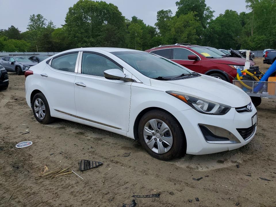 2016 Hyundai Elantra მანქანა იყიდება აუქციონზე, vin: 5NPDH4AE3GH666326, აუქციონის ნომერი: 52098746