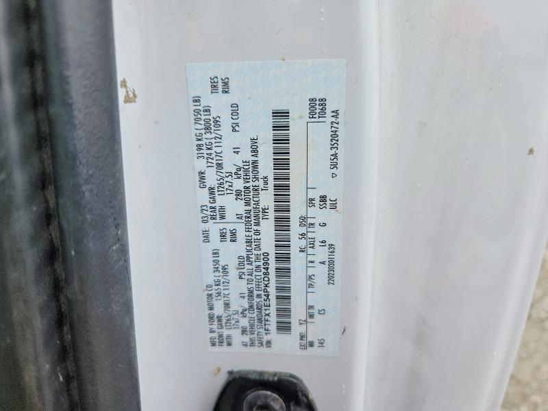 Aukcja sprzedaży 2023 Ford F150, vin: 1FTFX1E54PKD84900, numer aukcji: 92128455