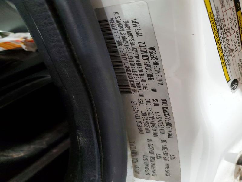 Aukcja sprzedaży 2018 Fiat 500l, vin: ZFBCFADH8JZ040702, numer aukcji: 54283606