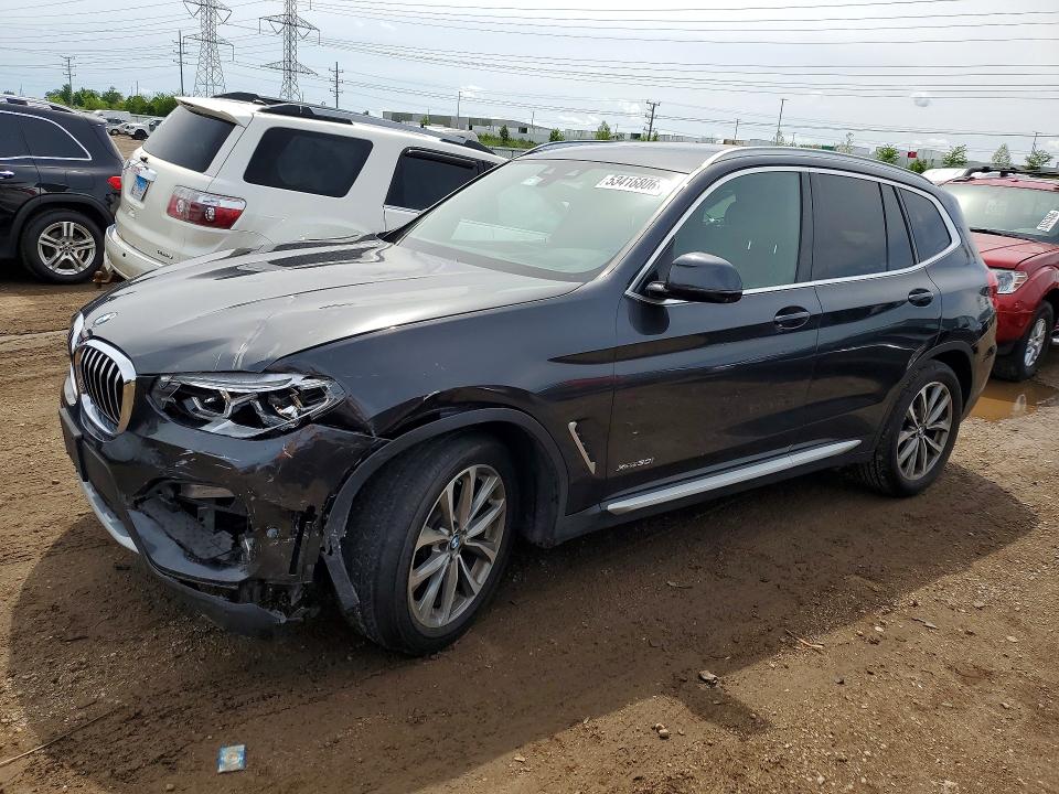 53416806 :رقم المزاد ، 5UXTR9C53JLD61948 vin ، 2018 Bmw X3 مزاد بيع