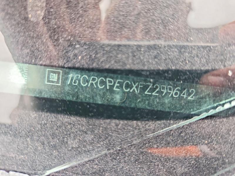 Продажа на аукционе авто 2015 Chevrolet Silverado, vin: 1GCRCPECXFZ299642, номер лота: 53883216