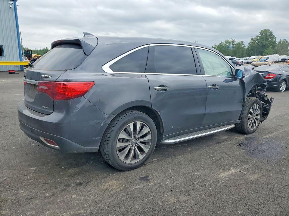 52751356 :رقم المزاد ، 5FRYD4H46EB004163 vin ، 2014 Acura Mdx مزاد بيع