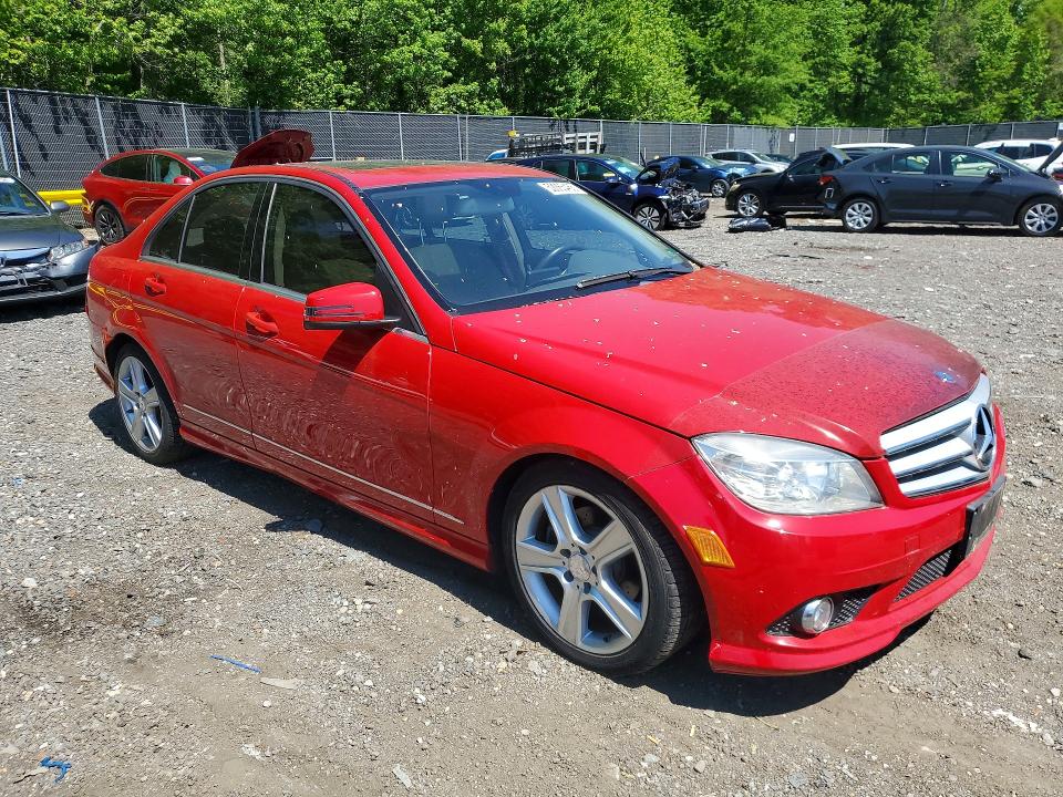 Продажа на аукционе авто 2010 Mercedes-benz C, vin: WDDGF8BB3AR087793, номер лота: 52065466