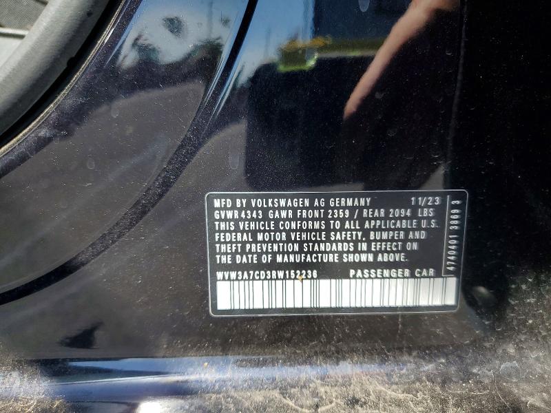 Продаж на аукціоні авто 2024 Volkswagen Gti, vin: WVW3A7CD3RW152236, номер лоту: 55441616