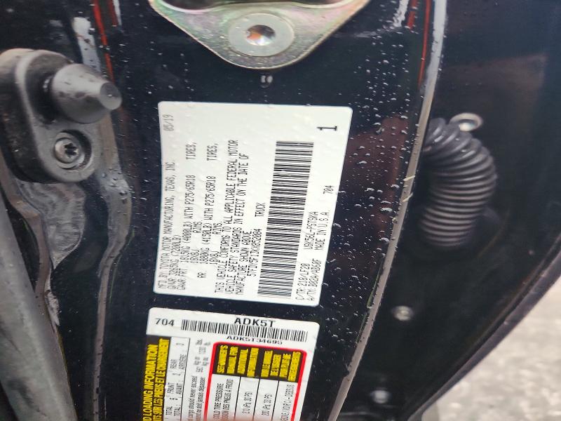 55394066 :رقم المزاد ، 5TFDY5F13KX852084 vin ، 2019 Toyota Tundra مزاد بيع