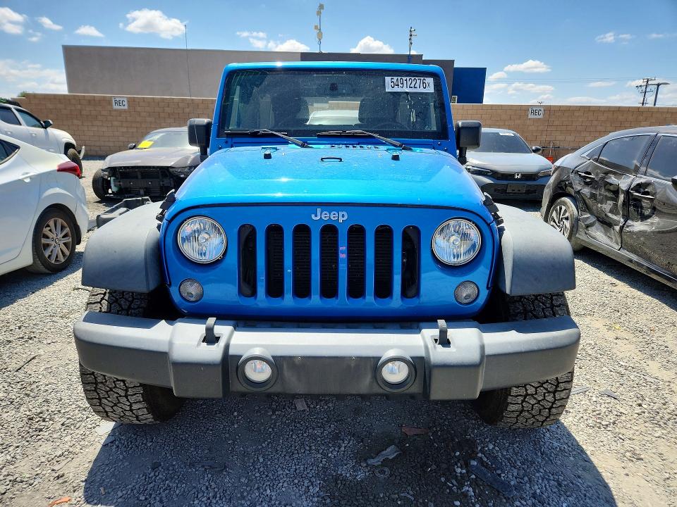 Продажа на аукционе авто 2015 Jeep Wrangler Unlimited, vin: 1C4BJWDGXFL560969, номер лота: 54912276
