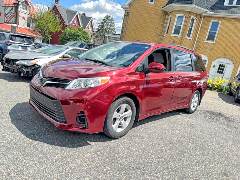 53917036 :رقم المزاد ، 5TDKZ3DC1LS043252 vin ، 2020 Toyota Sienna مزاد بيع