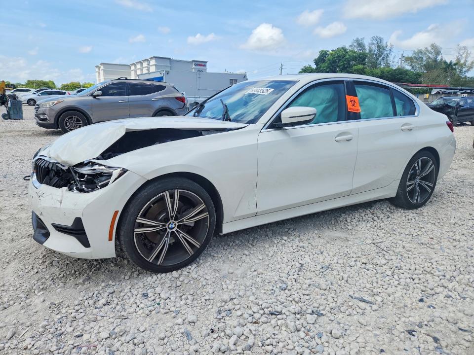 52443326 :رقم المزاد ، 3MW5R1J04M8B83721 vin ، 2021 Bmw 330i مزاد بيع