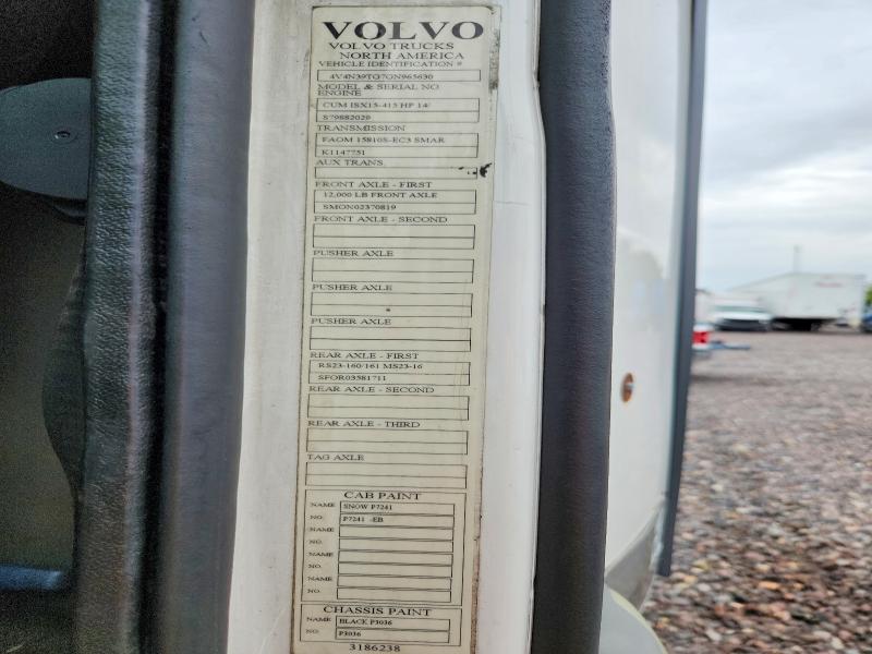 2016 Volvo Vnl მანქანა იყიდება აუქციონზე, vin: 4V4N39TG7GN965630, აუქციონის ნომერი: 53846026