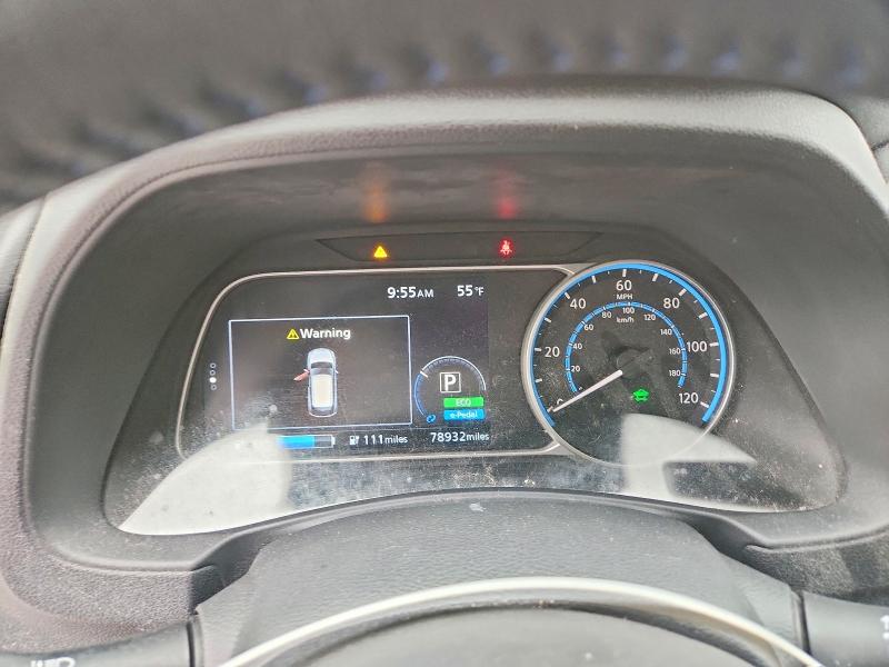 51179616 :رقم المزاد ، 1N4AZ1CPXLC307807 vin ، 2020 Nissan Leaf مزاد بيع