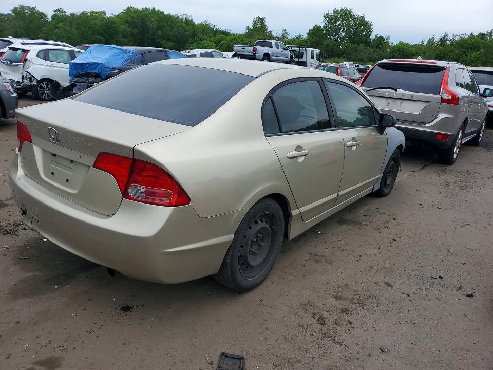 Продажа на аукционе авто 2008 Honda Civic, vin: 1HGFA16538L082365, номер лота: 54599246