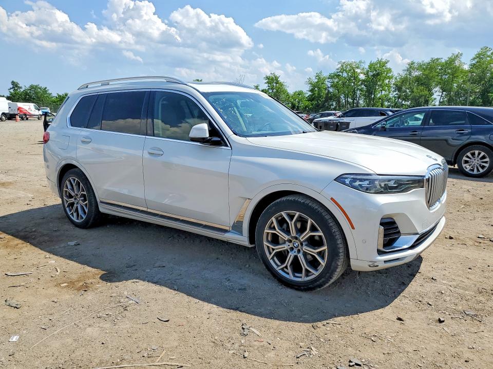 2020 Bmw X7 მანქანა იყიდება აუქციონზე, vin: 5UXCW2C06L9A03165, აუქციონის ნომერი: 53692806