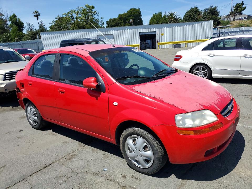 Продажа на аукционе авто 2006 Chevrolet Aveo, vin: KL1TD56606B532377, номер лота: 53264956