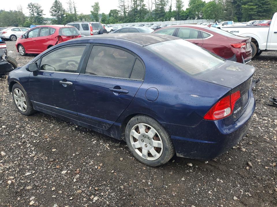 2008 Honda Civic მანქანა იყიდება აუქციონზე, vin: 1HGFA16528L053486, აუქციონის ნომერი: 54781796