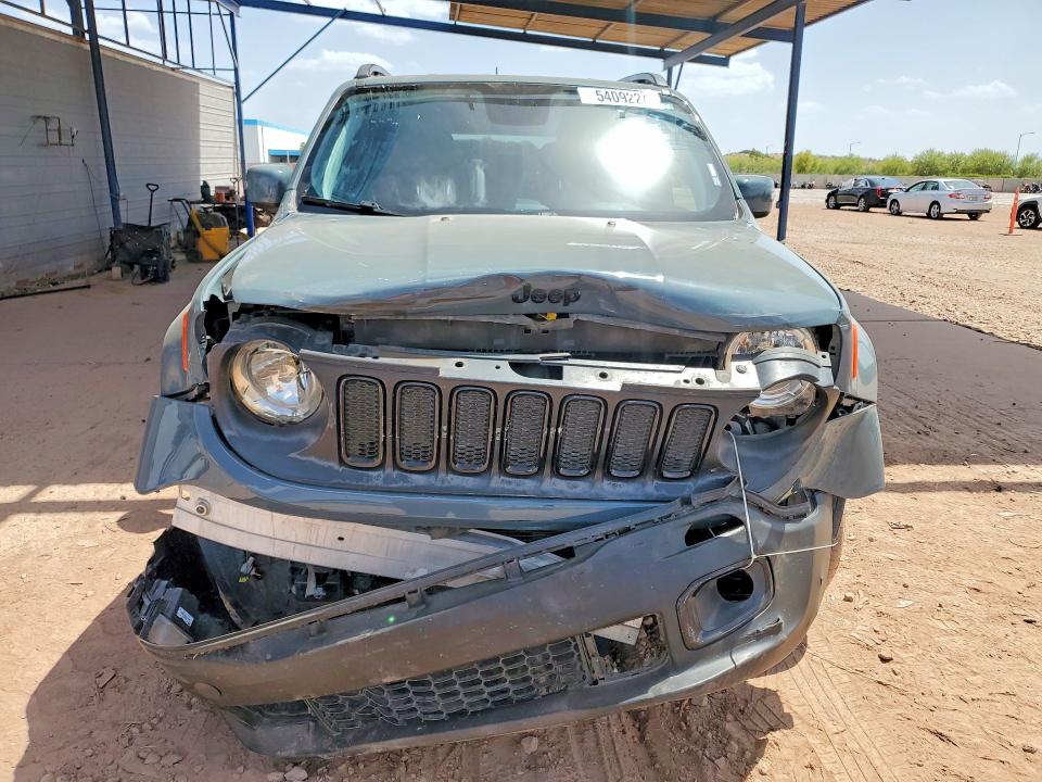 2018 Jeep Renegade მანქანა იყიდება აუქციონზე, vin: ZACCJBBB2JPH09822, აუქციონის ნომერი: 54092246