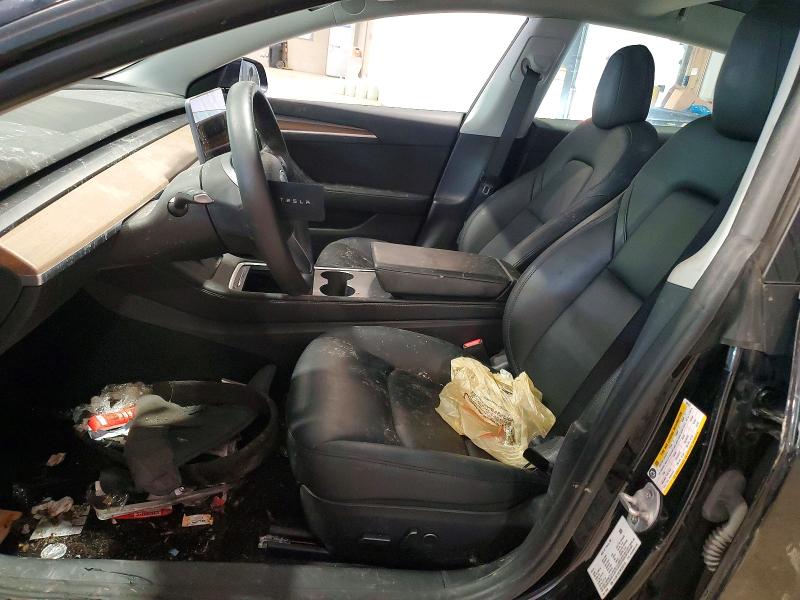 55136886 :رقم المزاد ، 5YJ3E1EB7NF332413 vin ، 2022 Tesla Model 3 مزاد بيع
