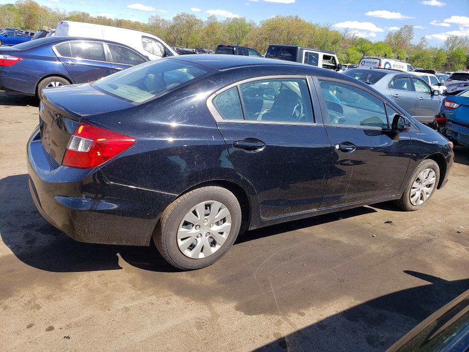 2012 Honda Civic მანქანა იყიდება აუქციონზე, vin: 19XFB2F54CE359365, აუქციონის ნომერი: 52081056