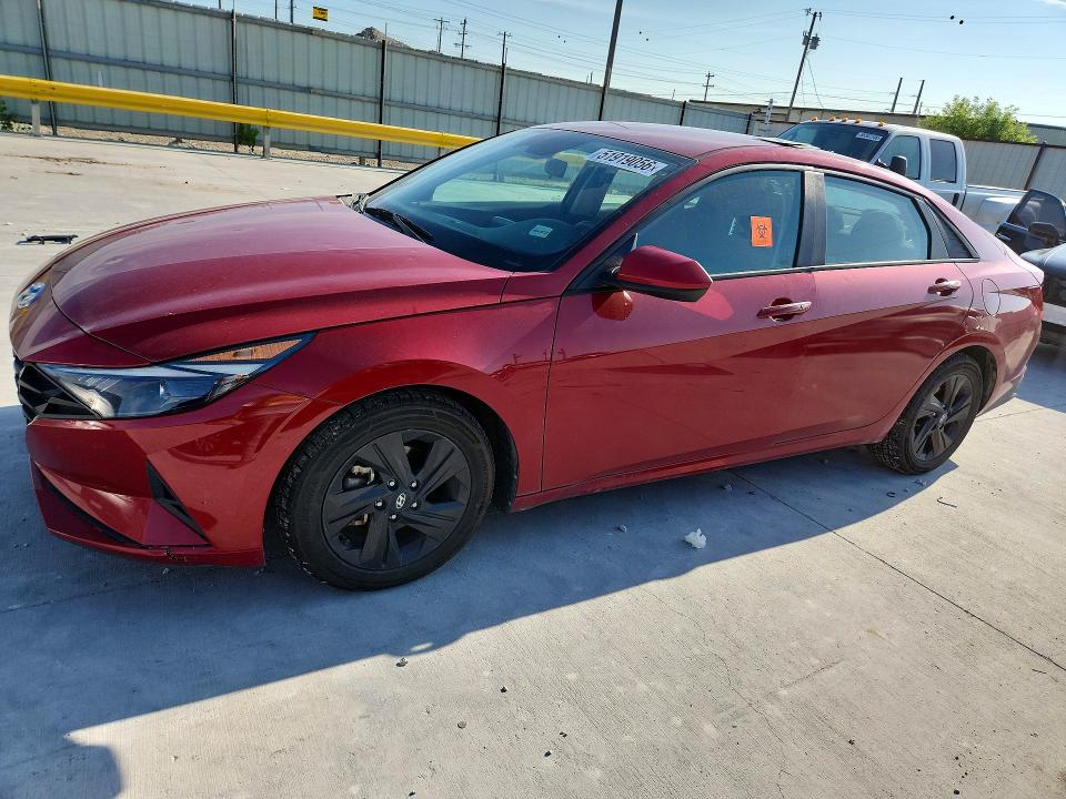 2021 Hyundai Elantra მანქანა იყიდება აუქციონზე, vin: KMHLM4AG5MU194913, აუქციონის ნომერი: 51919056