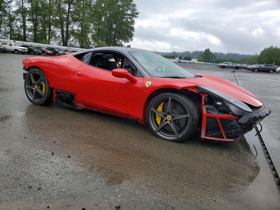 Aukcja sprzedaży 2012 Ferrari 458 Italia, vin: ZFF67NFA1C0184504, numer aukcji: 53099556