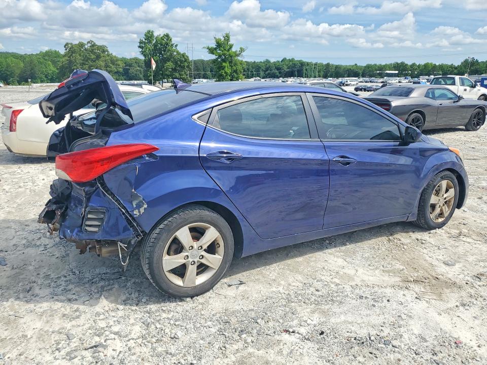 54279586 :رقم المزاد ، 5NPDH4AE4CH146470 vin ، 2012 Hyundai Elantra مزاد بيع