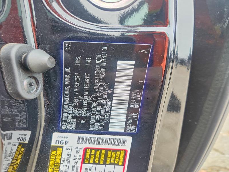 52809496 :رقم المزاد ، 5TDKRKEC9MS004676 vin ، 2021 Toyota Sienna مزاد بيع