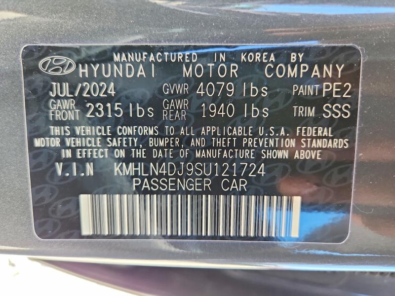 Продажа на аукционе авто 2025 Hyundai Elantra, vin: KMHLN4DJ9SU121724, номер лота: 53286496