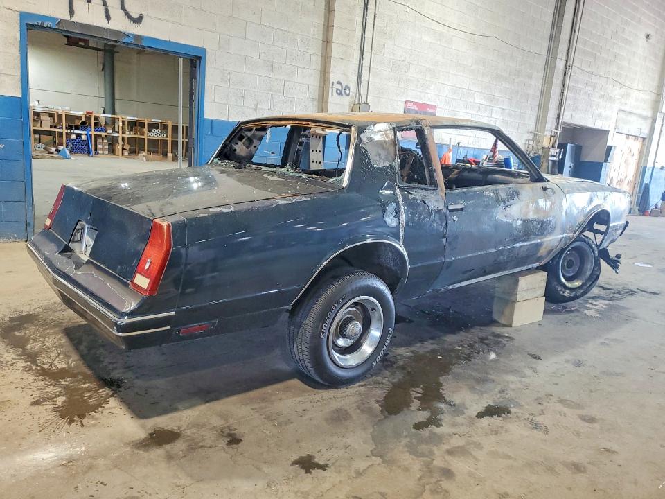55372636 :رقم المزاد ، 1G1GZ37H5GR160648 vin ، 1986 Chevrolet Monte Carlo مزاد بيع