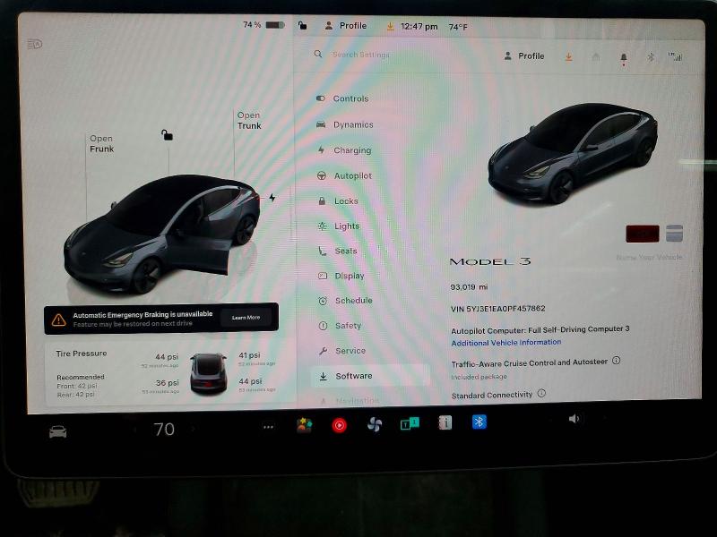 Aukcja sprzedaży 2023 Tesla Model 3, vin: 5YJ3E1EA0PF457862, numer aukcji: 54070456