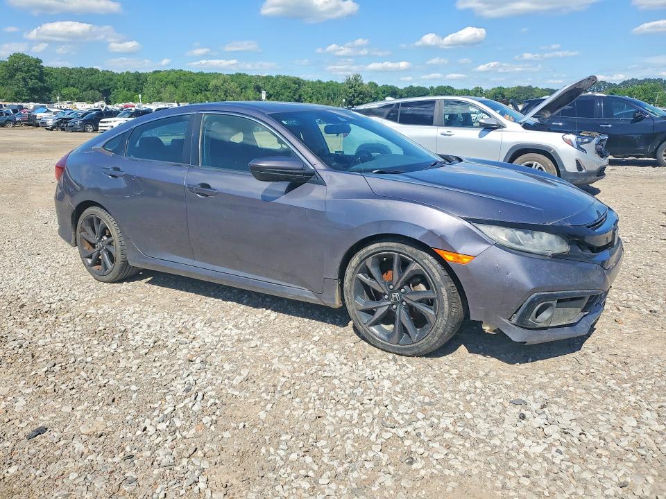 52990086 :رقم المزاد ، 19XFC2F81KE037546 vin ، 2019 Honda Civic مزاد بيع