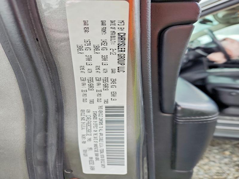 55015666 :رقم المزاد ، 1C4RJFAG9CC268132 vin ، 2012 Jeep Grand Cherokee مزاد بيع