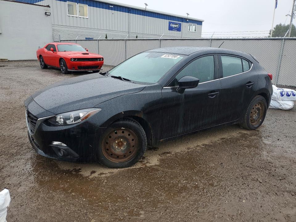 52527096 :رقم المزاد ، JM1BM1L70E1155399 vin ، 2014 Mazda 3 مزاد بيع