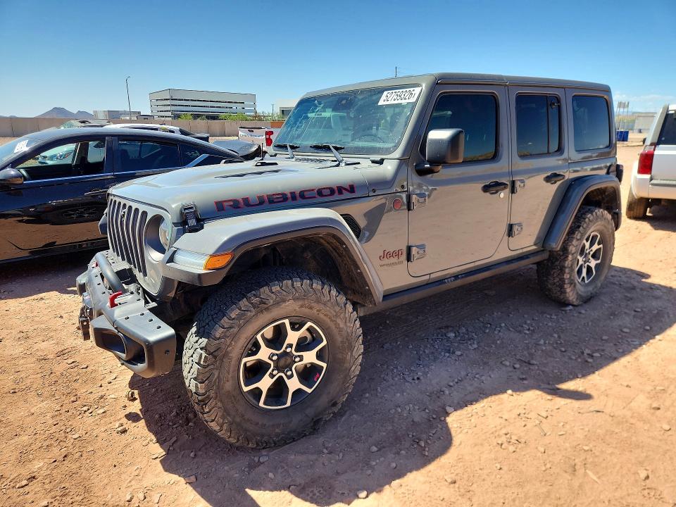 Auction sale of the 2021 Jeep Wrangler Unlimited, vin: 1C4JJXFMXMW705119, lot number: 52759326