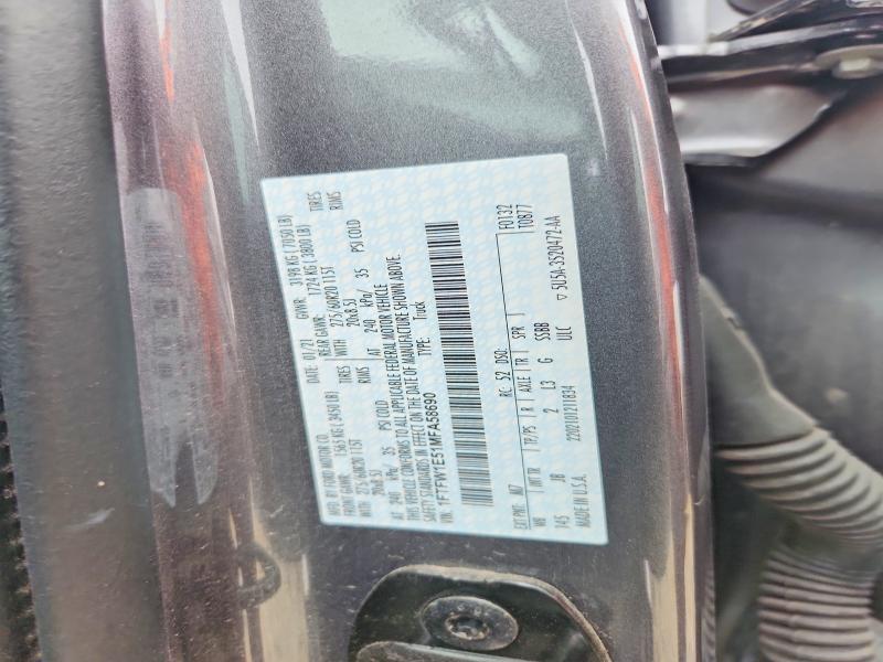 Продажа на аукционе авто 2021 Ford F150, vin: 1FTFW1E51MFA58690, номер лота: 54197126