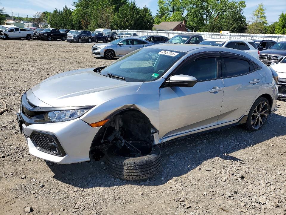 Продаж на аукціоні авто 2018 Honda Civic, vin: SHHFK7H49JU425416, номер лоту: 53457016
