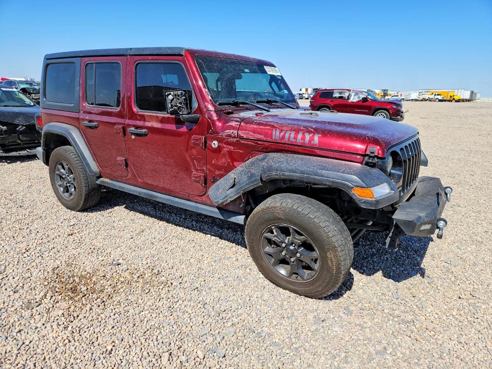 2021 Jeep Wrangler Unlimited მანქანა იყიდება აუქციონზე, vin: 1C4HJXDN8MW557398, აუქციონის ნომერი: 53199186