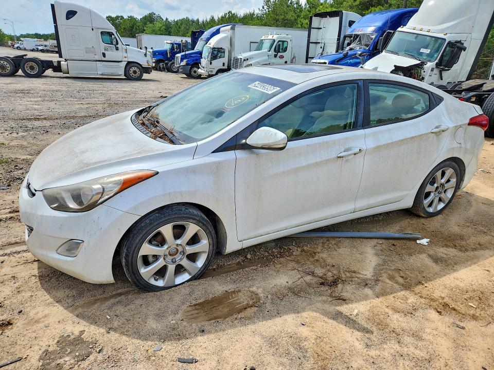 54433996 :رقم المزاد ، 5NPDH4AE9DH169065 vin ، 2013 Hyundai Elantra مزاد بيع